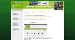 Desktop Screenshot of hirschboerse.de
